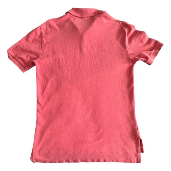 Polo Ralph Lauren Men's Medium Polo Shirt Pink Coral Short Sleeve Cotton Classic - Picture 8 of 9